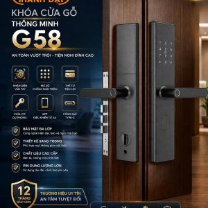 KHOÁ CỬA GỖ G58