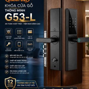 KHOÁ CỬA GỖ G53-L